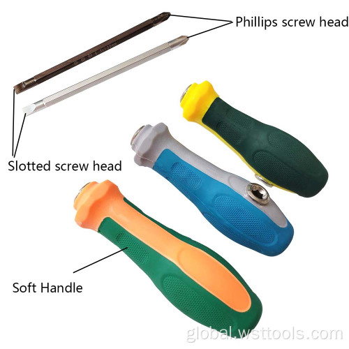 3-way Screwdriver Magnetic Flat Head and Phillips Screwdriver Supplier